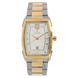 Titan Regal Crest White Dial Analog with Date Stainless Steel Strap Watch for Men