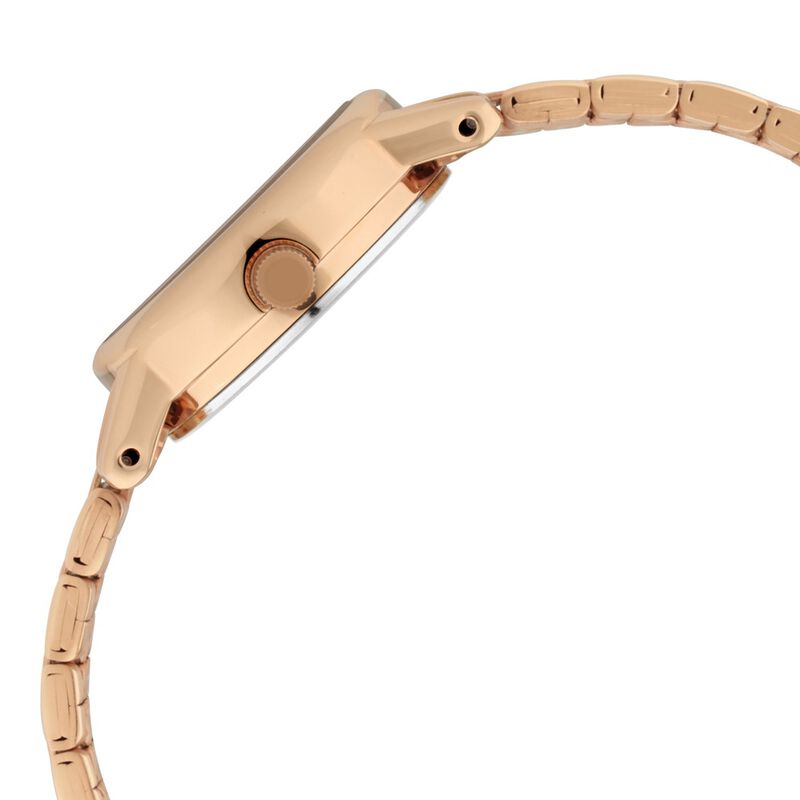 Titan Quartz Analog Rose Gold Dial Metal Strap Watch for Women - image number 3