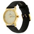 Titan Karishma Champagne Dial Analog with Day and Date Leather Strap watch for Men - image number 1