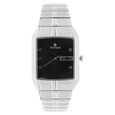 Titan Quartz Analog with Day and Date Silver Dial Stainless Steel Strap Watch for Men