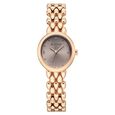 Titan Purple Serein Quartz Analog Blue Dial Silver Metal Strap Watch For Women