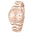 Kenneth Cole Quartz Analog with Date Rose Gold Dial Stainless Steel Strap Watch For Women - image number 1