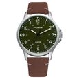 Poze by Sonata Quartz Analog Black Dial PU Leather Strap Watch for Men