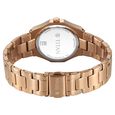 Titan  Purple Time Deluxe Quartz Analog Brown Dial Rose Gold Metal Strap Watch For Women - image number 5
