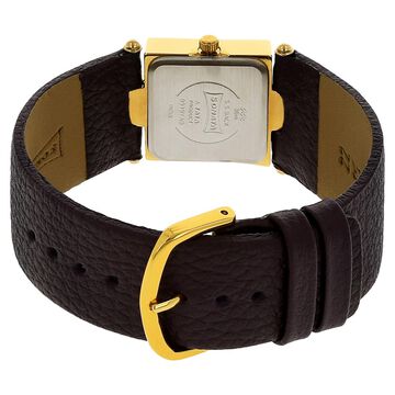 Sonata Quartz Analog Silver Dial Leather Strap Watch for Women
