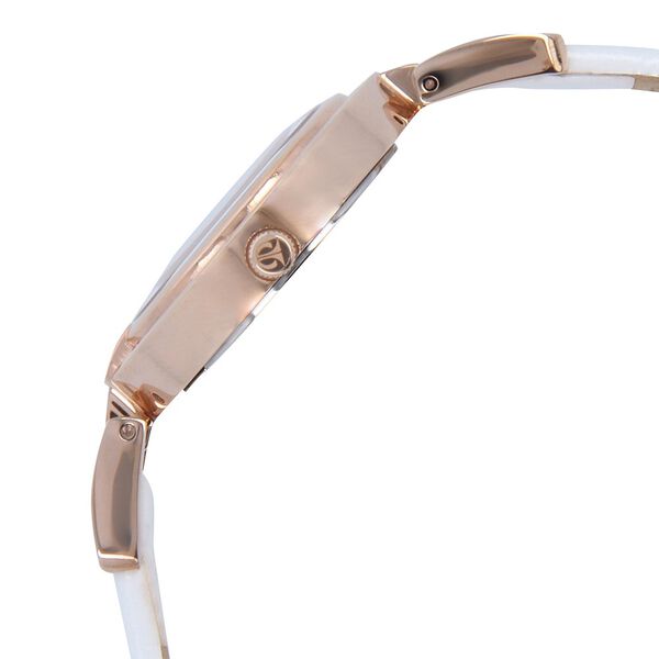 Titan Quartz Analog Silver Dial Leather Strap Watch for Women - image number 2