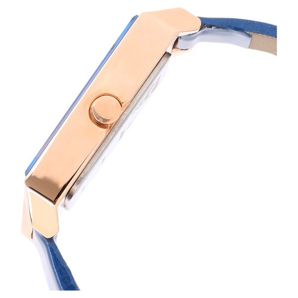 Fastrack Quartz Analog Blue Dial Leather Strap Watch for Girls - image number 2