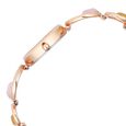 Titan Raga New You Quartz Analog Mother Of Pearl Citrine and Rose Quartz stones Strap for Women - image number 4