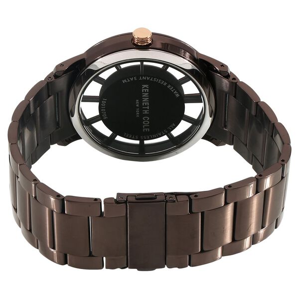 Kenneth Cole Quartz Analog Black Dial Watch for Men - image number 3