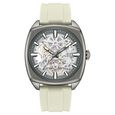 Kenneth Cole Automatic Grey Dial Orange Silicone Strap Watch For Men - image number 0