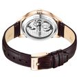 Kenneth Cole Automatic White Dial Leather Strap Watch For Men - image number 5