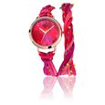 Titan Raga Twirl Pink Dial Analog Silk Strap watch for Women - image number 1