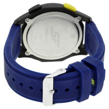 SF Carbon Series Digital Dial Unisex Watch With Plastic Strap