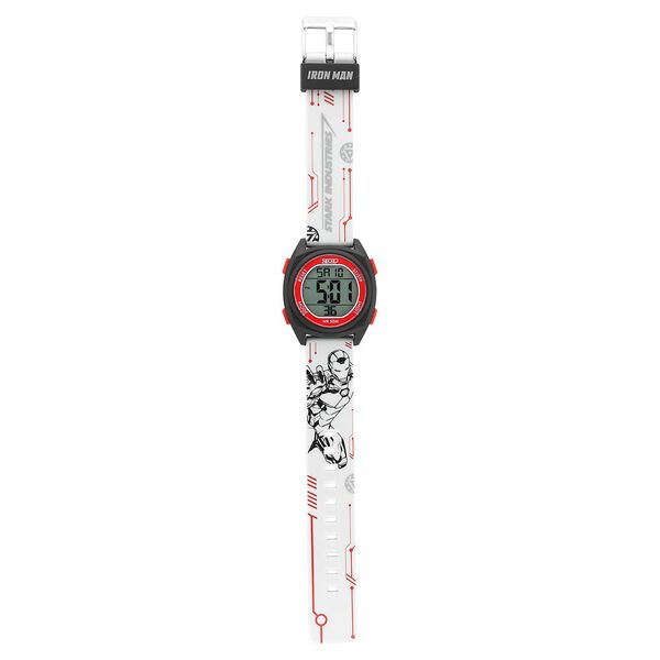 Zoop Marvel Digital Dial Polyurethane Strap with Iron Man Character Watch for Kids - image number 1