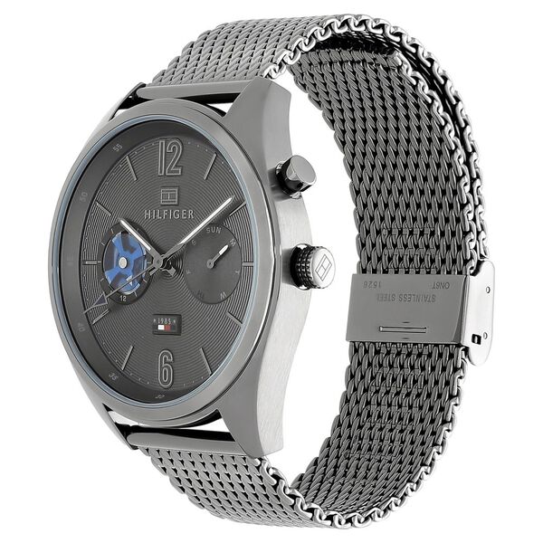 Tommy Hilfiger Quartz Analog Grey Dial Stainless Steel Strap Watch for Men - image number 2