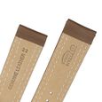 22 mm Brown Genuine Leather Straps for Men - image number 4