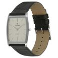 Titan Quartz Analog Silver Dial Leather Strap Watch for Men - image number 1