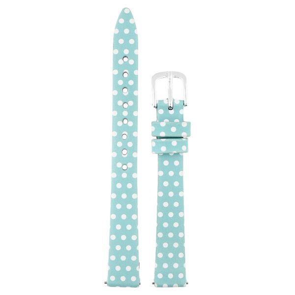 12 mm Blue Genuine Leather Strap for Women - image number 0