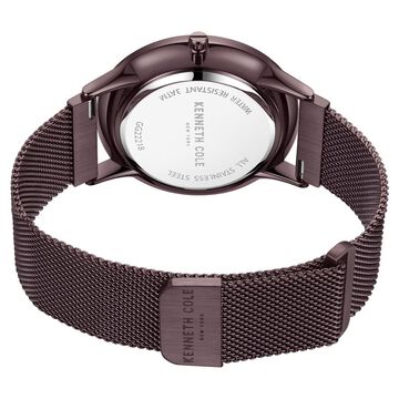 Kenneth Cole Analog Brown Dial Watch for Men