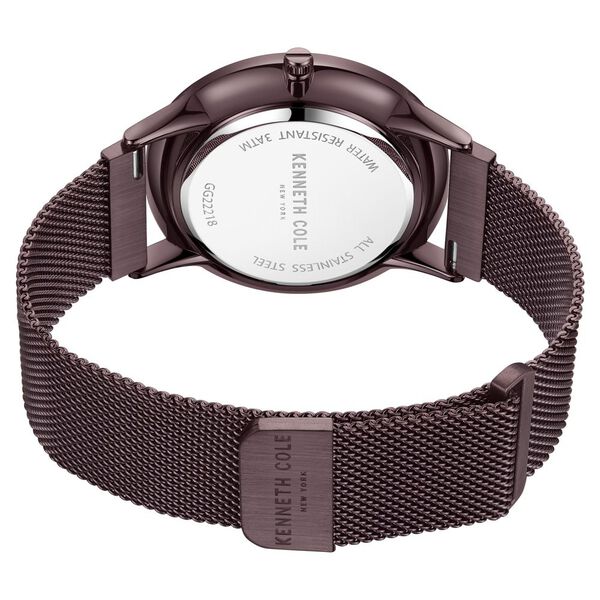 Kenneth Cole Analog Brown Dial Watch for Men - image number 4