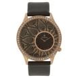 Titan Quartz Analog Brown Dial Leather Strap Watch for Women - image number 0