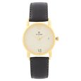 Titan Analog Champagne Dial Leather Strap watch for Men - image number 0