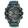 SF Xtreme Gears Quartz Digital Analog Digital Black Dial Yellow Plastic Strap Watch For Men