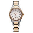 Titan Glamour Quartz Analog with Date Brown Dial Brown Stainless Steel Strap Watch For Women