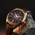 Titan Stellar Starlight Analog with Concealed Automatic and Blue Dial Silver Stainless Steel Strap Watch for Men