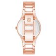 Anne Klein Quartz Analog Silver Dial Rose Gold Metal Strap Watch For Women - image number 1