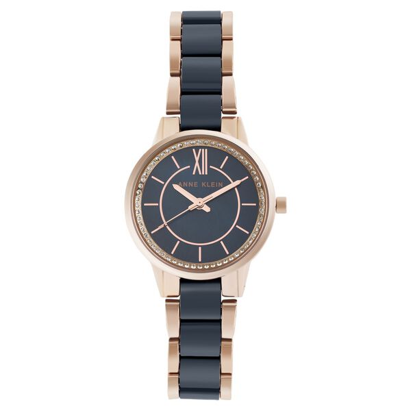 Anne Klein Quartz Analog Blue Dial Ceramic Strap Watch for Women - image number 1