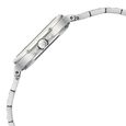 Titan Slim Square Quartz Analog with Date Blue Dial With Silver Color Stainless Steel Strap Watch For Women - image number 3