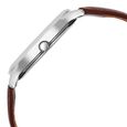Titan Karishma Quartz Analog Silver Dial Leather Strap Watch for Men - image number 3