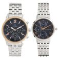 Titan Bandhan Blue Dial Quartz Multifunction Stainless Steel Strap watch for Couple - image number 0