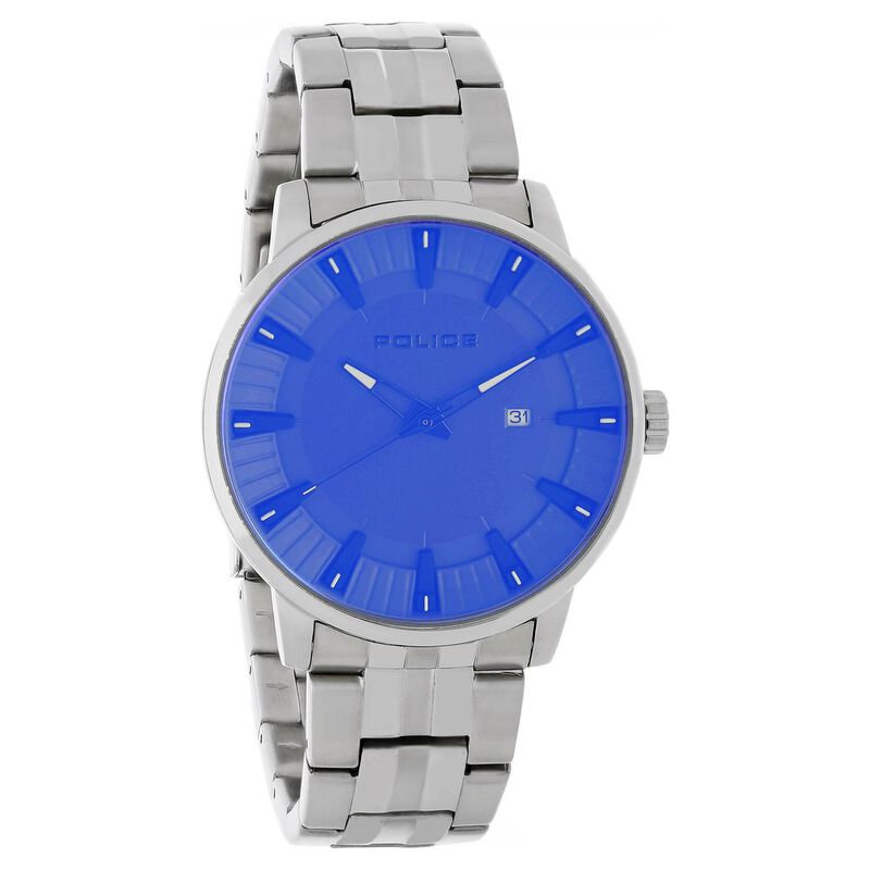 Police Quartz Analog with Date Grey Dial Stainless Steel Strap Watch for Men - image number 1