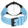 Kenneth Cole Quartz Analog Black Dial Blue Silicone Strap Watch For Men - image number 4