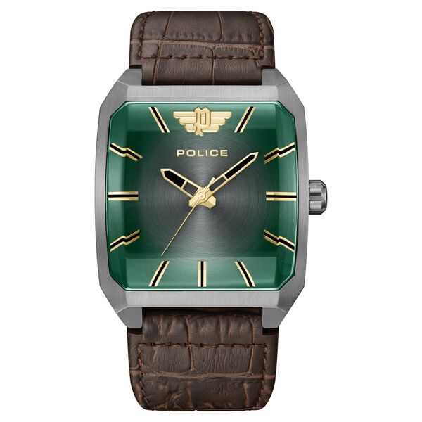 Police Green Dial Quartz Analog Watch for Men - image number 0