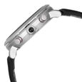 Titan Stellar Quartz Multifunction Black Dial Leather Strap Watch for Men - image number 4