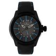 Titan Solar Powered Black Dial Quartz Leather Strap watch for Men - image number 0