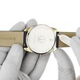 22 mm Blue Genuine Leather Strap for Men - image number 6