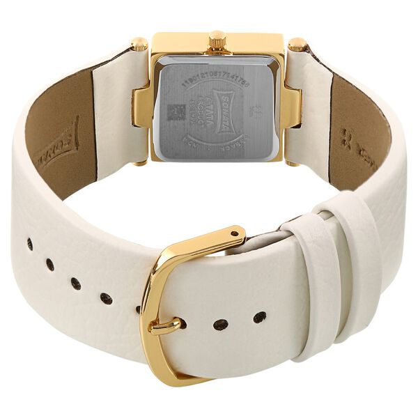 Sonata Quartz Analog Silver Dial Leather Strap Watch for Women - image number 3