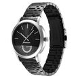 Fastrack Opulence Quartz Analog with Date Black Dial Stainless Steel Strap Watch for Guys - image number 3
