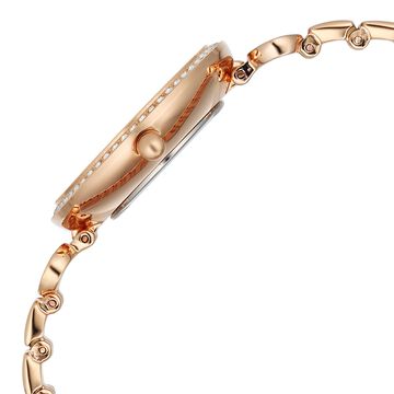 Titan Raga DEC Blaze Quartz Analog Rose Gold Dial Rose Gold Metal Strap Watch For Women