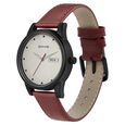 Sonata Lite White Dial Women Watch With Leather Strap - image number 1