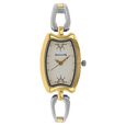 Sonata Quartz Analog Silver Dial Stainless Steel Strap Watch for Women