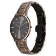 Edge Velora Quartz Analog Brown Dial Brown Stainless Steel Strap Watch For Women - image number 2