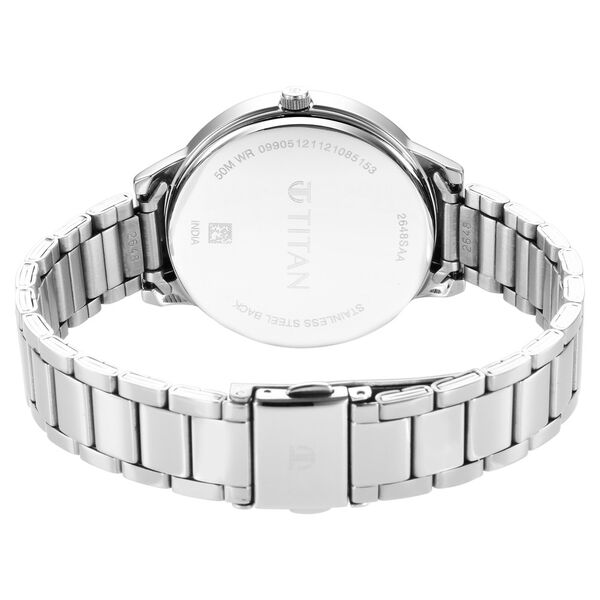 Titan Trendsetters Green Dial Analog Stainless Steel Strap watch for Women - image number 4