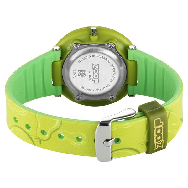Zoop Analog Watch with Green Dial & Green Strap for Girls Kids, from House of Titan - image number 5