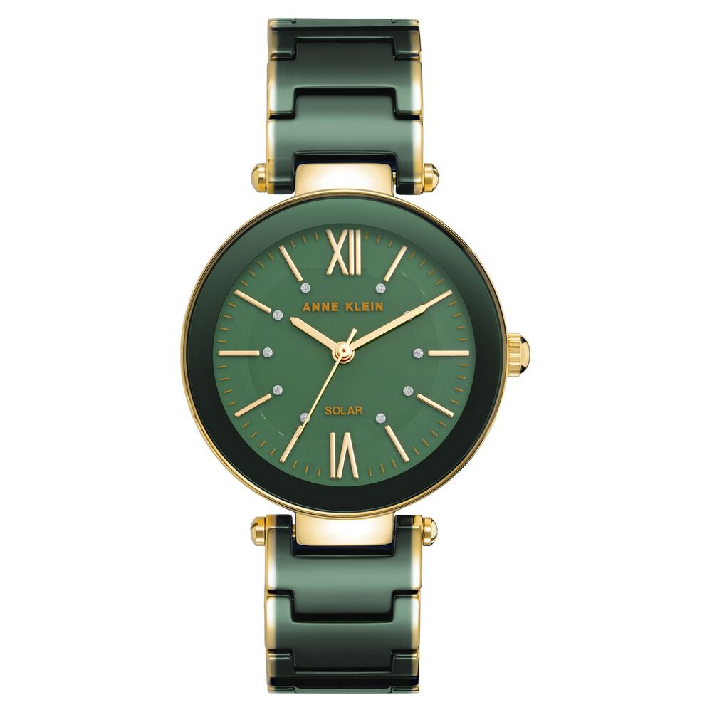 Anne klein green dial watch new arrivals
