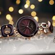 Titan Raga Delight Purple Dial Analog Metal Strap watch for Women - image number 2